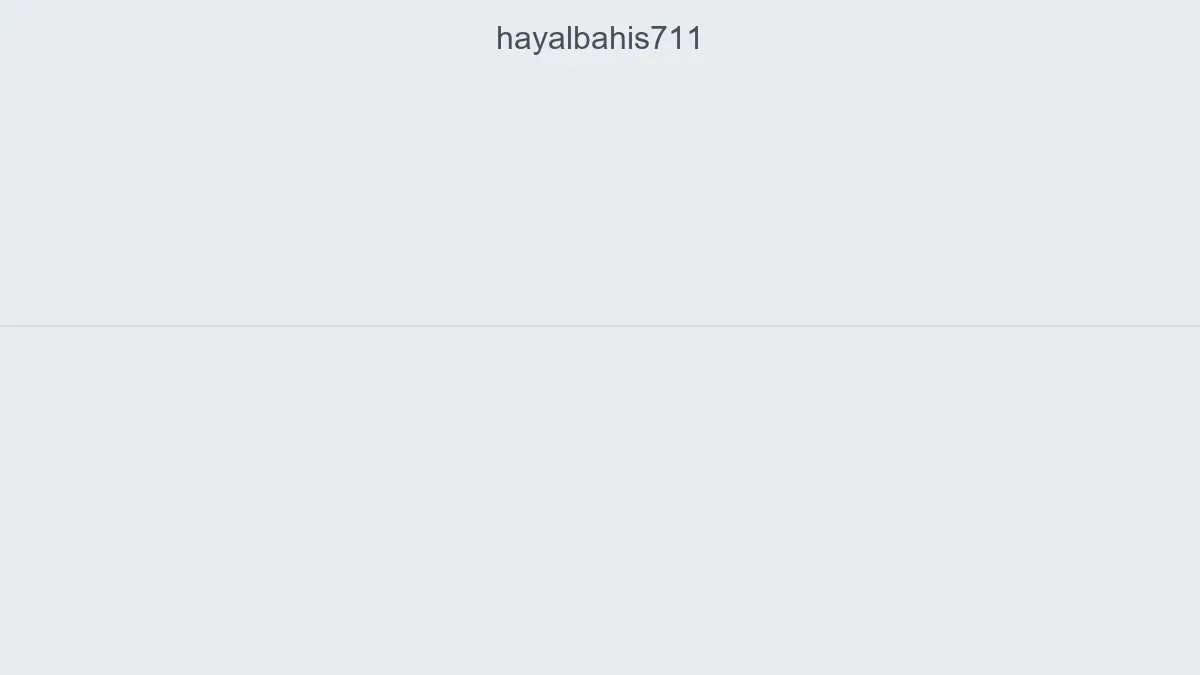 Hayalbahis711