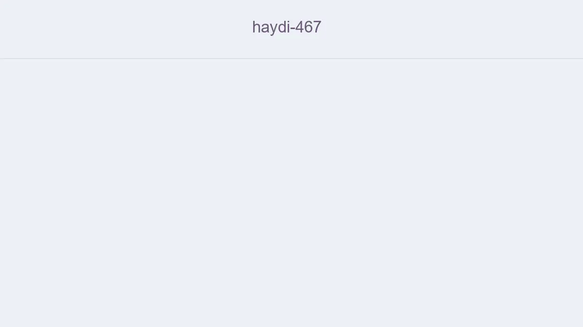 Haydi 467