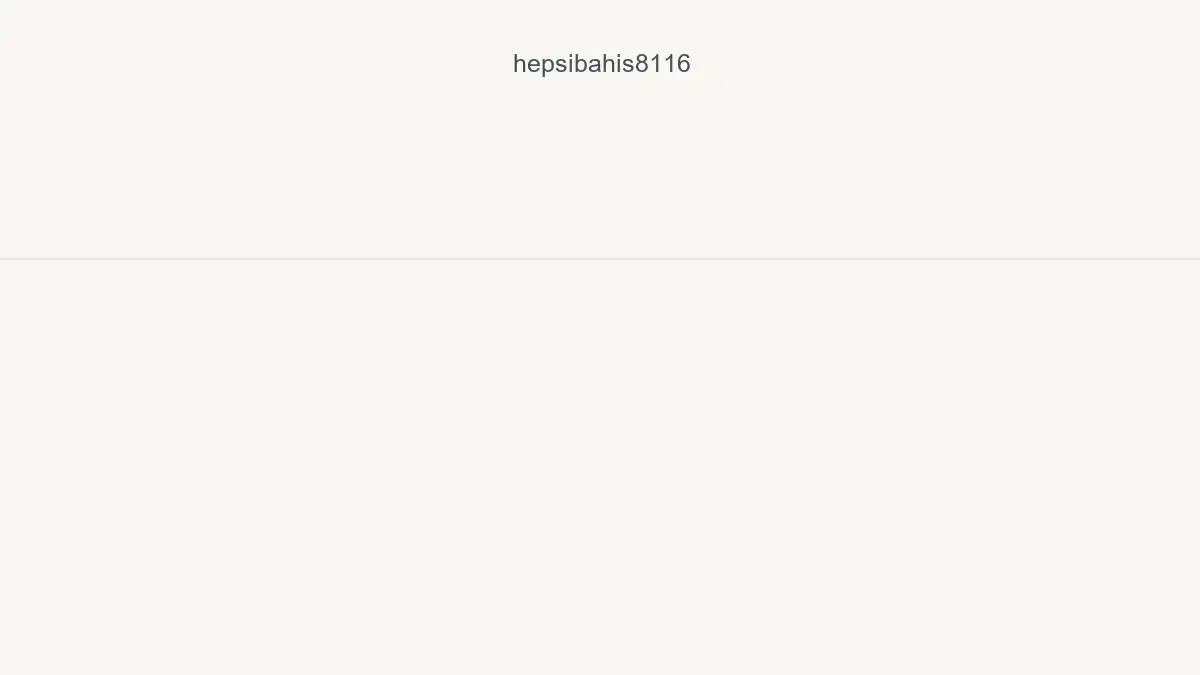 Hepsibahis8116