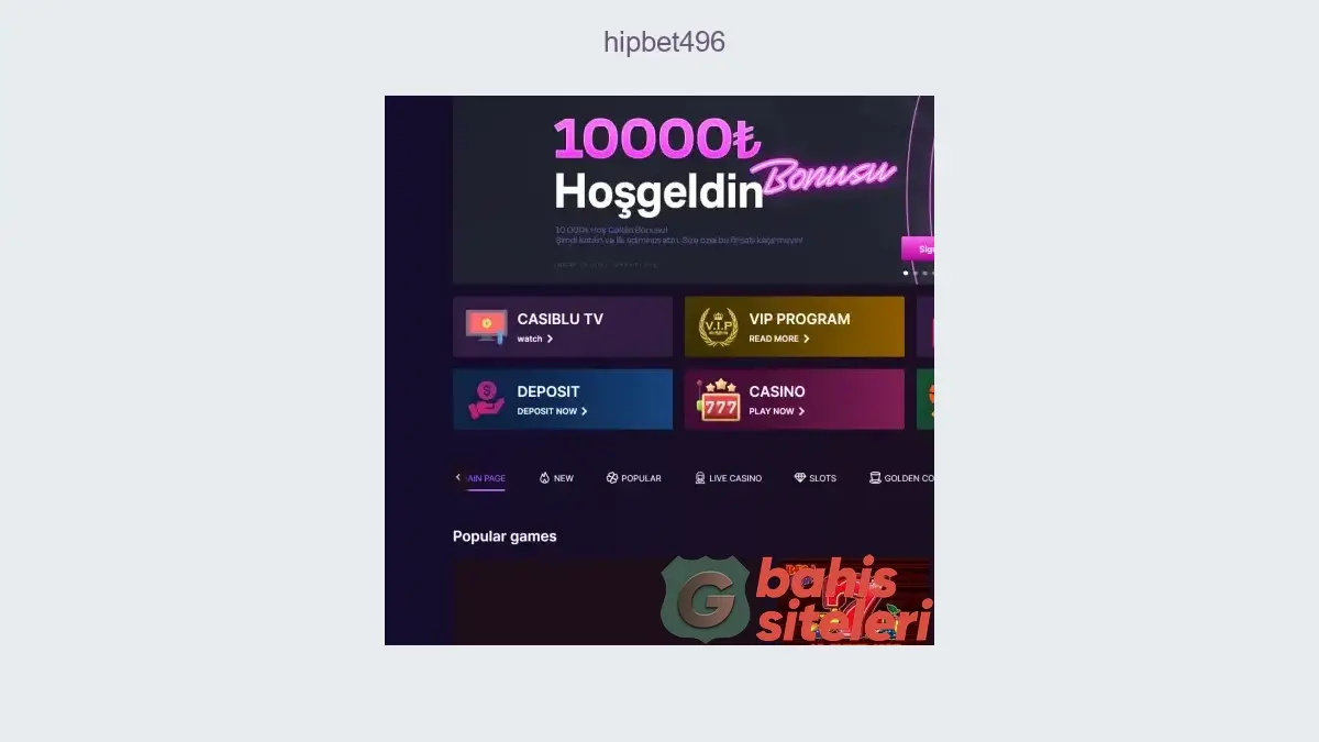 Hipbet496