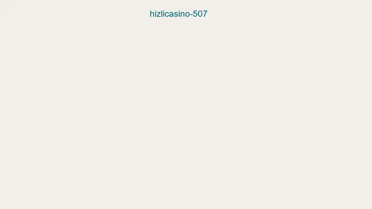 Hizlicasino 507