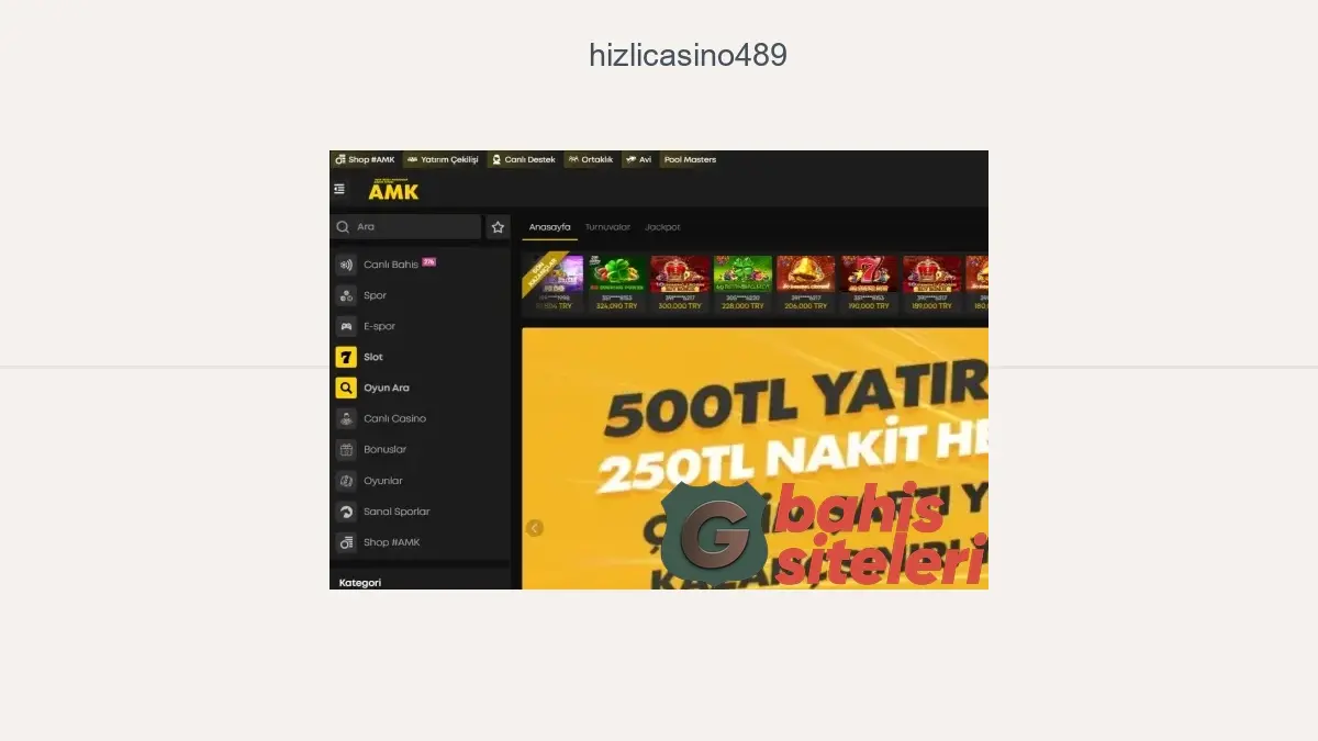 Hizlicasino489
