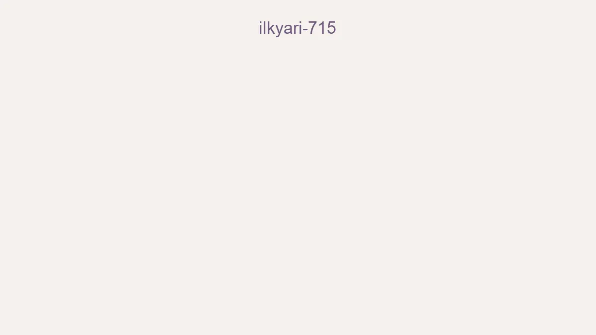 İlkyari 715