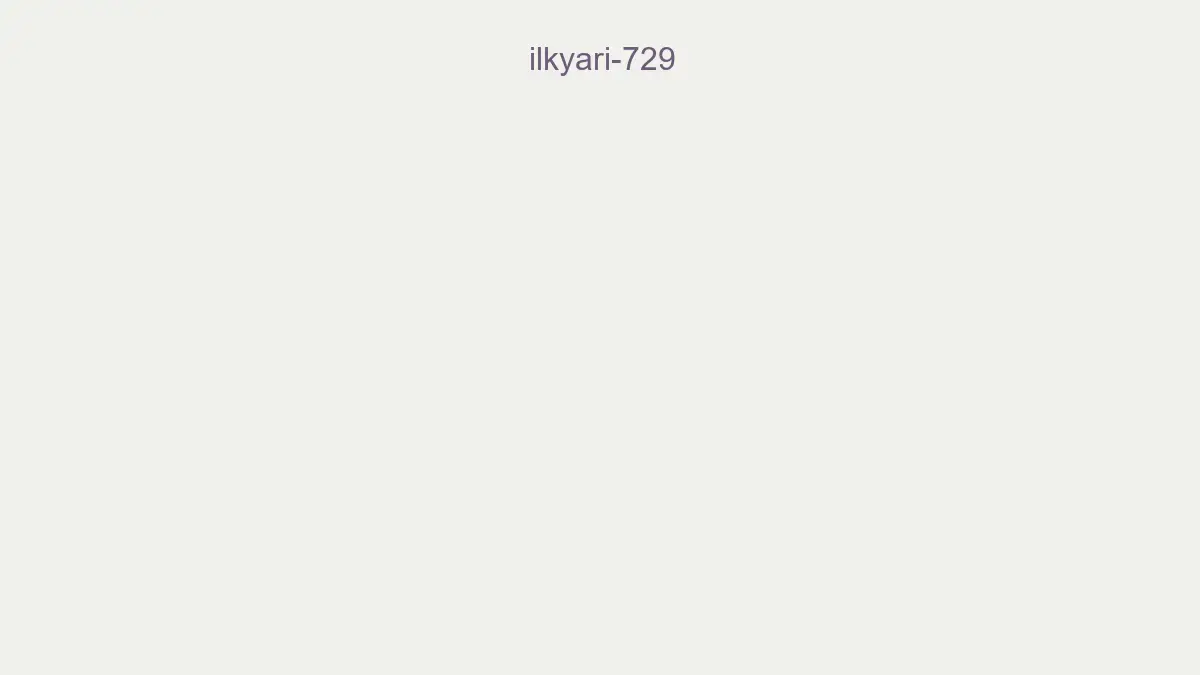 İlkyari 729