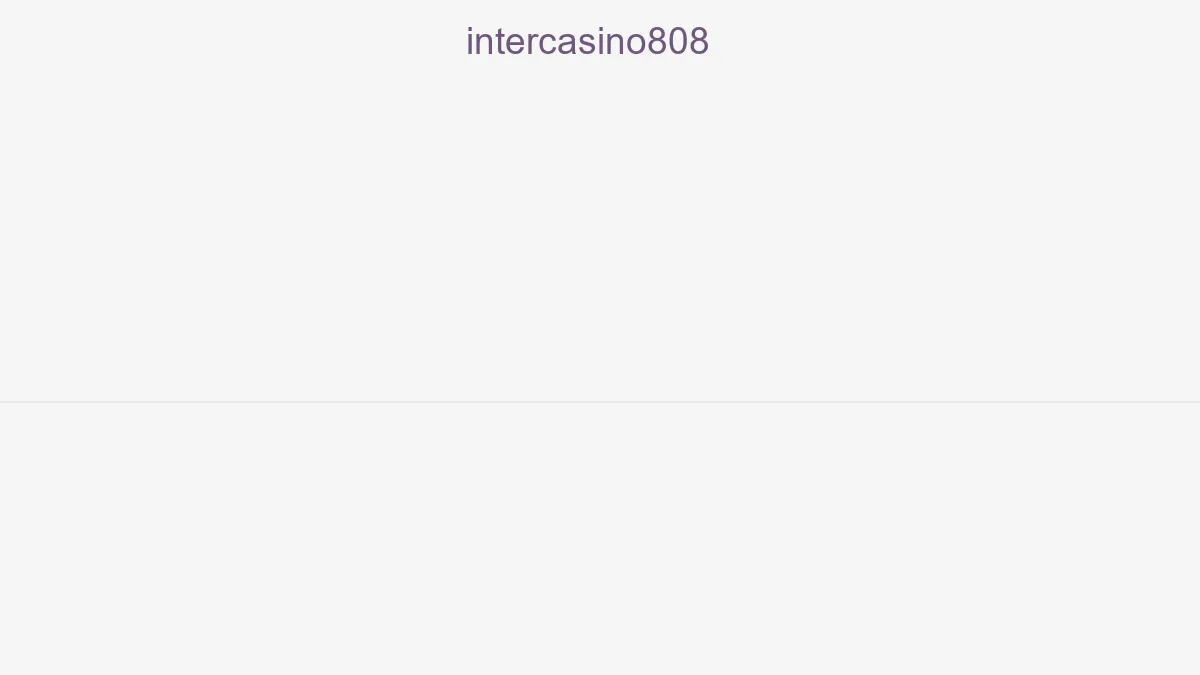 İntercasino808