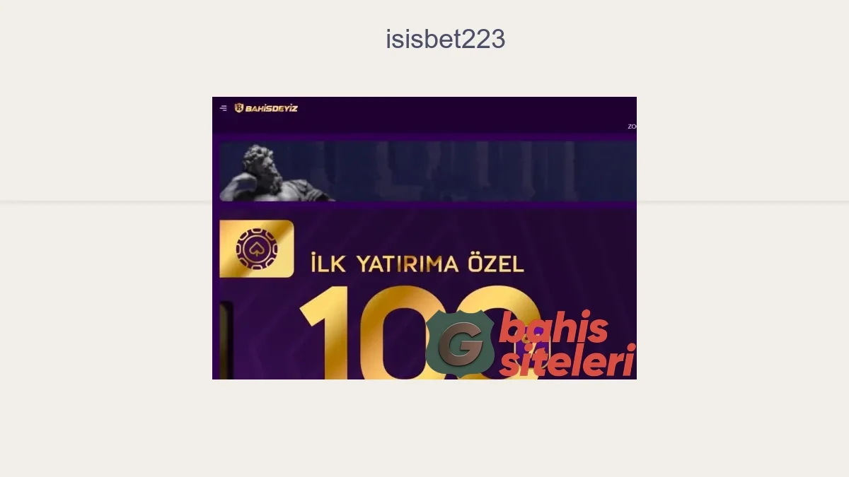 İsisbet223
