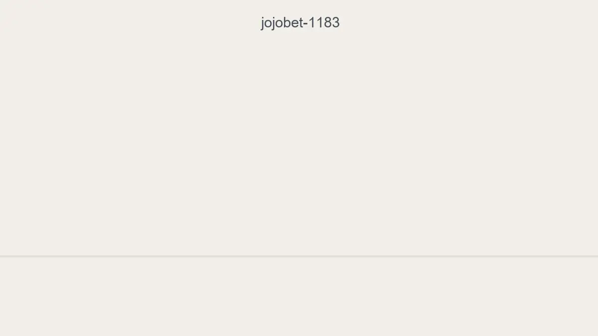 Jojobet 1183