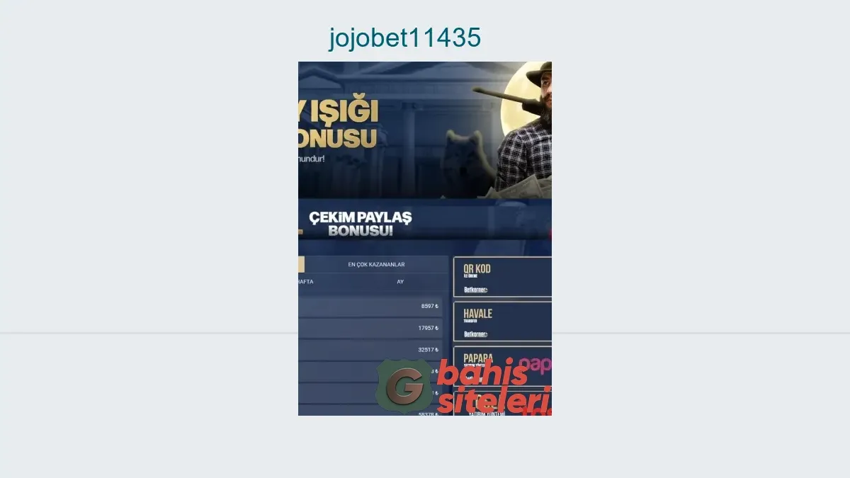 Jojobet11435