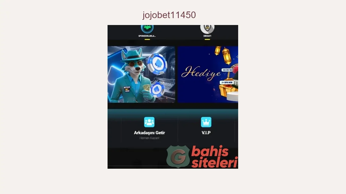 Jojobet11450