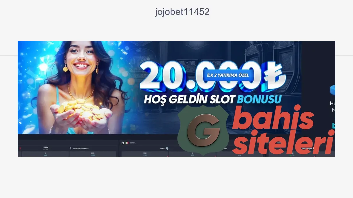 Jojobet11452