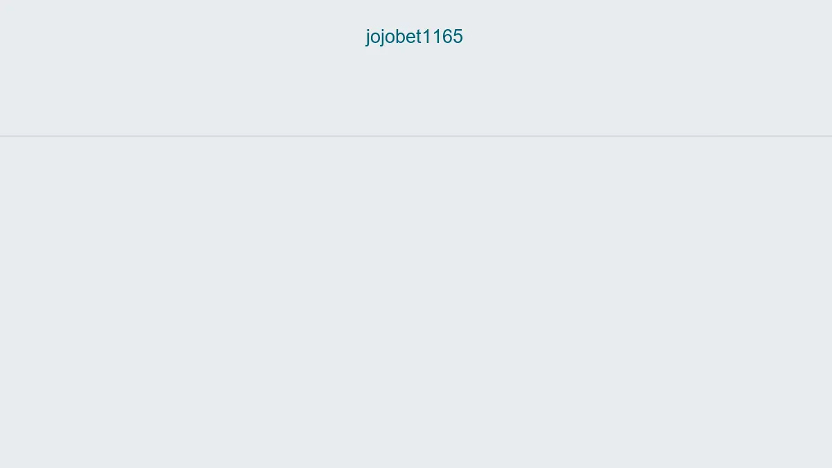 Jojobet1165