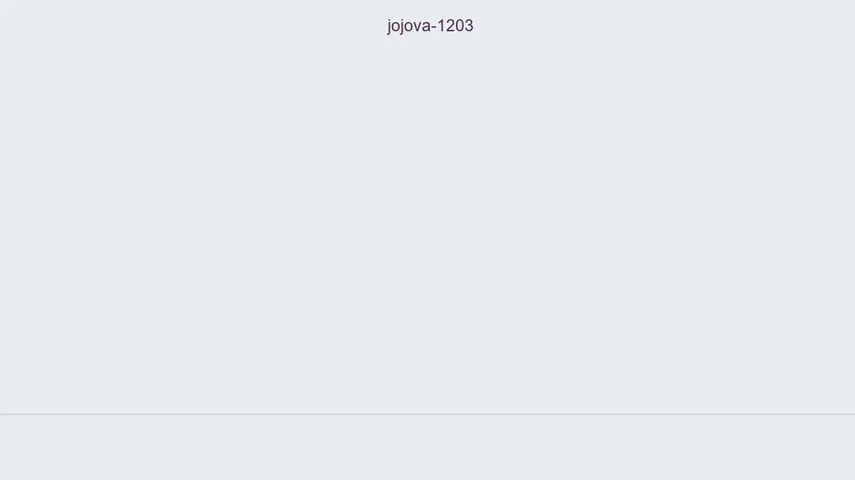 Jojova 1203