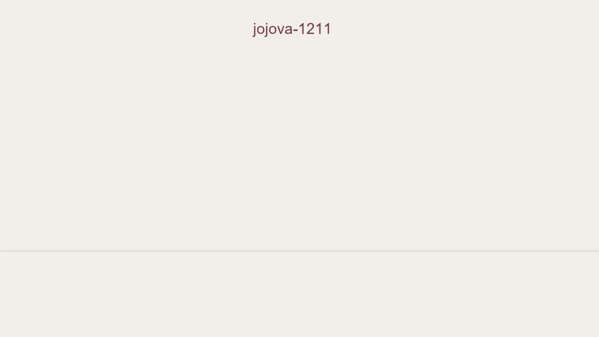 Jojova 1211
