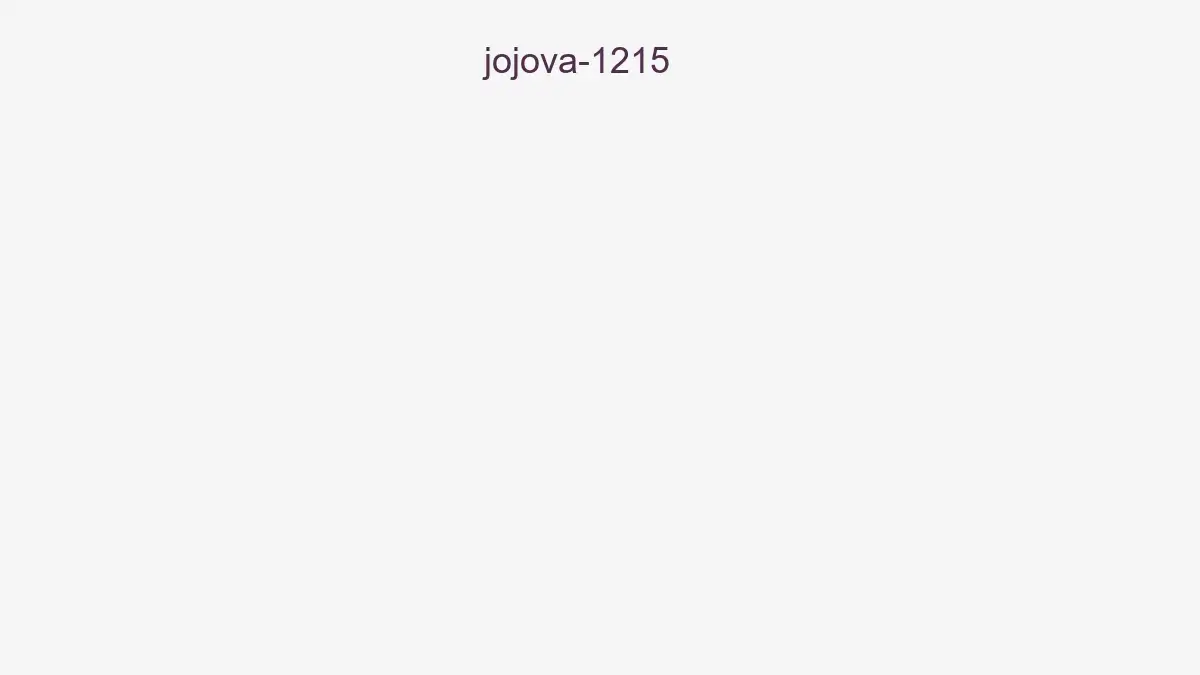Jojova 1215