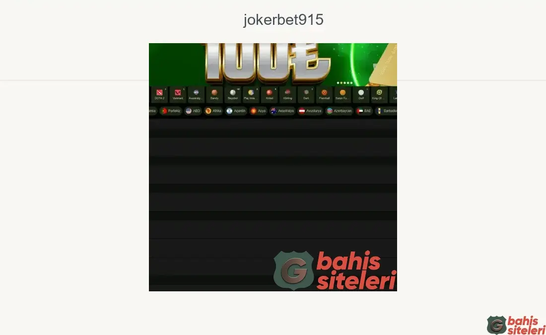 Jokerbet915