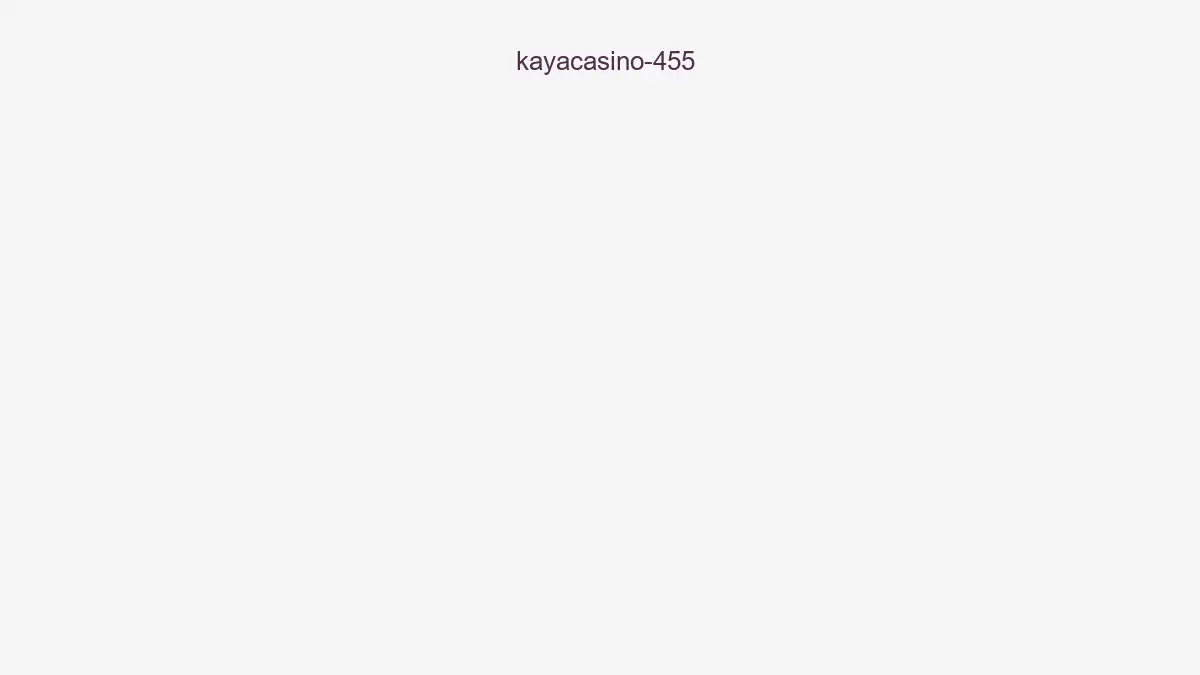 Kayacasino 455
