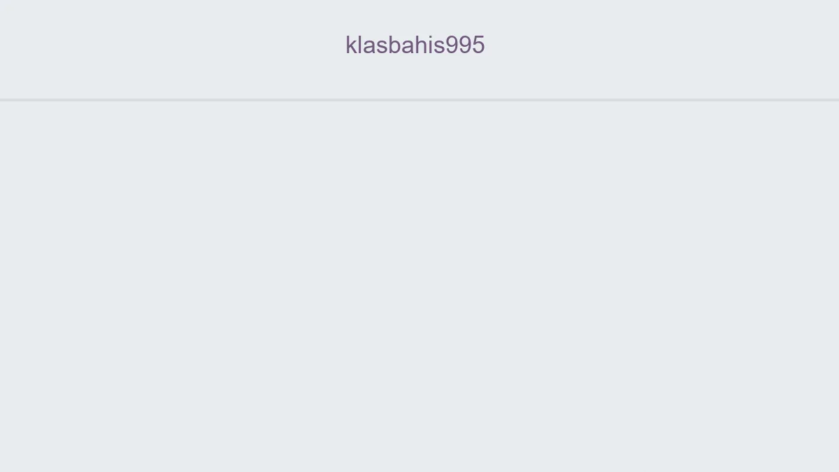 Klasbahis995