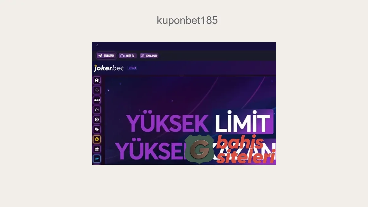 Kuponbet185