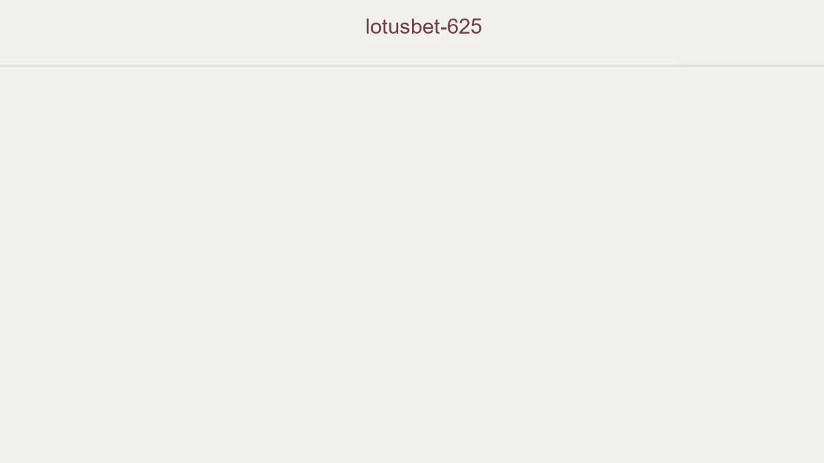 Lotusbet 625