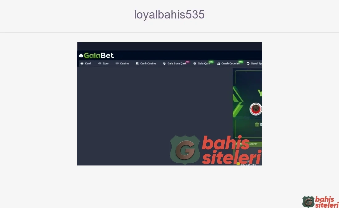 Loyalbahis535