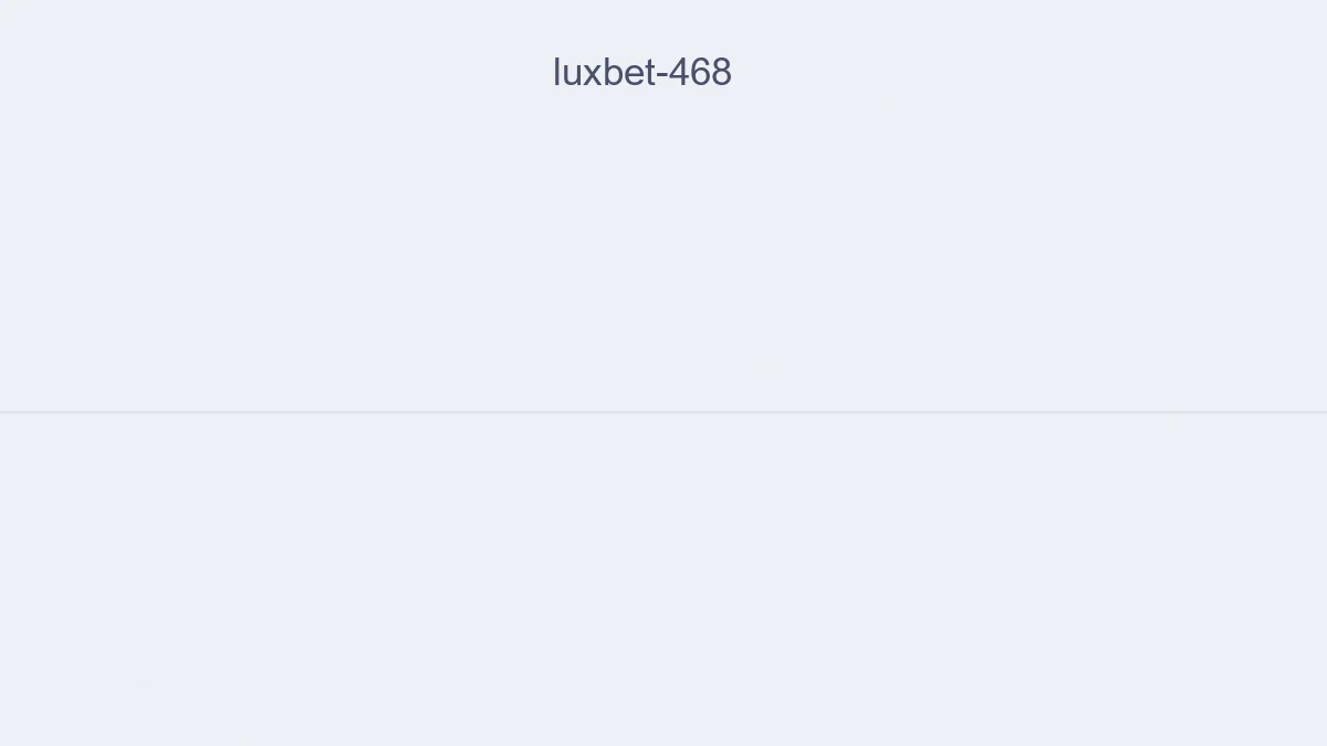 Luxbet 468