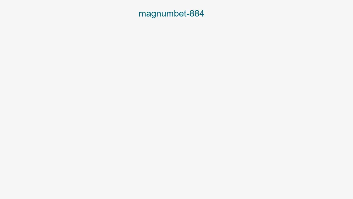 Magnumbet 884
