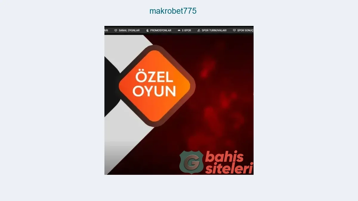 Makrobet775