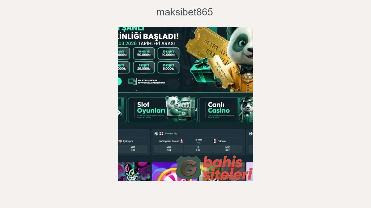 Maksibet865