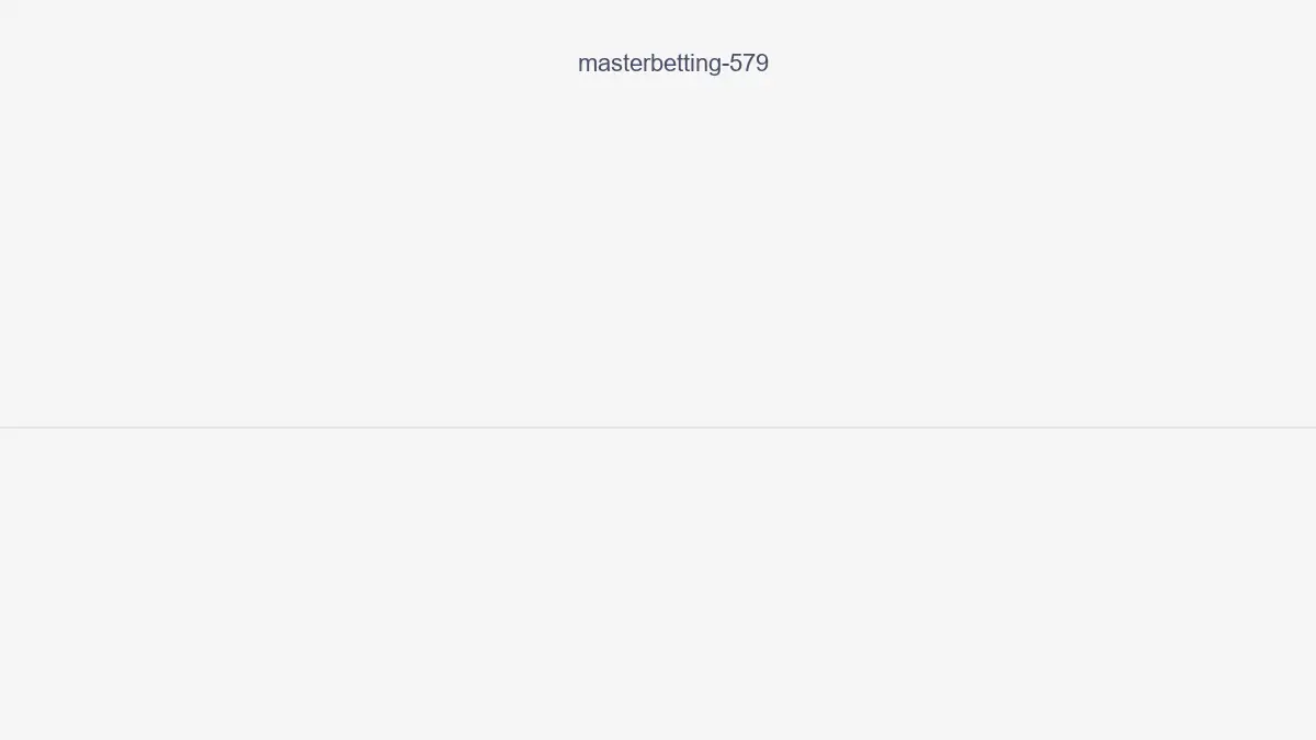 Masterbetting 579