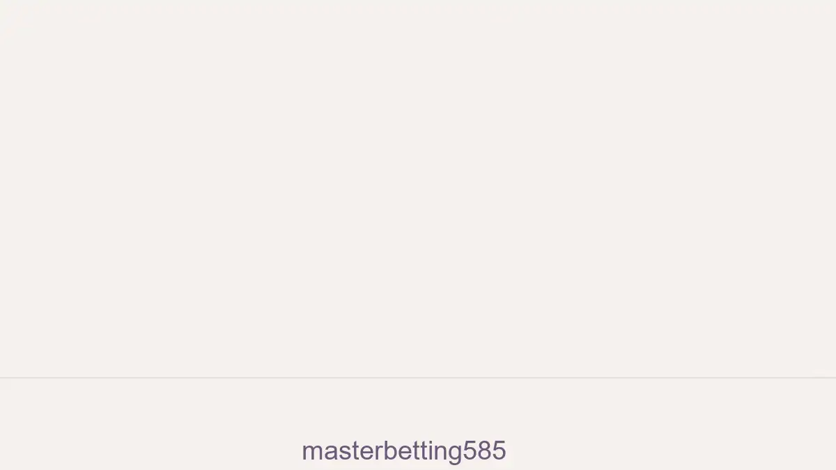 Masterbetting585