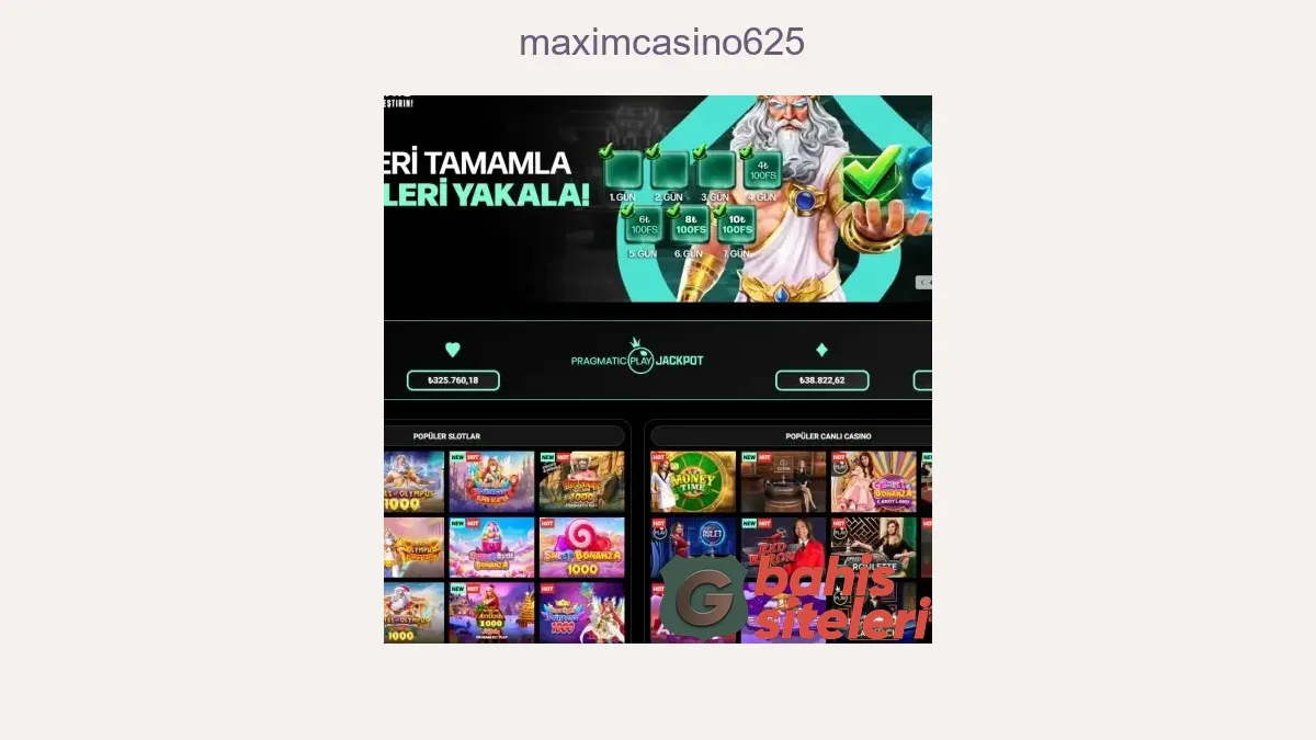 Maximcasino625