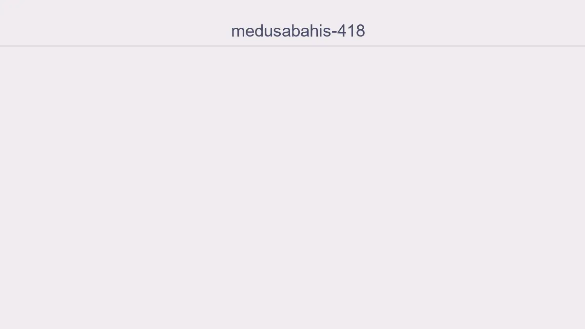 Medusabahis 418