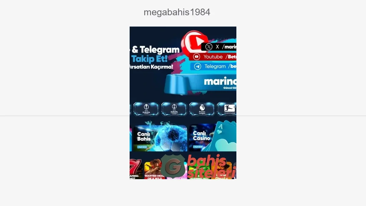 Megabahis1984