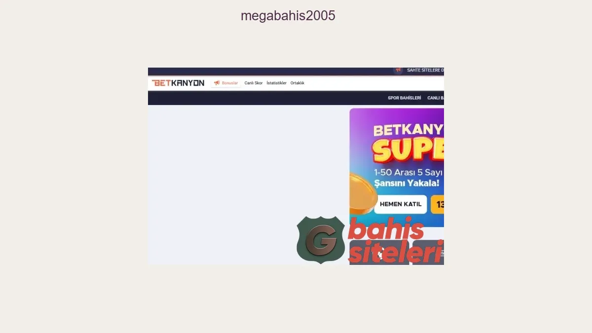Megabahis2005