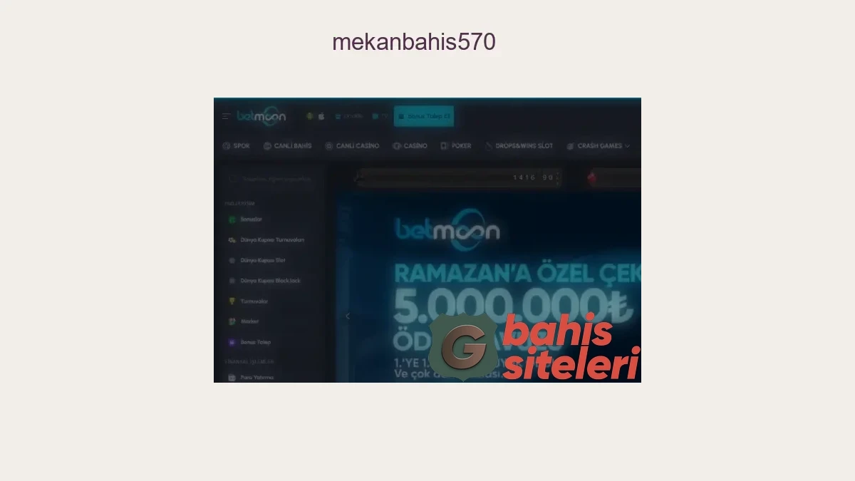 Mekanbahis570