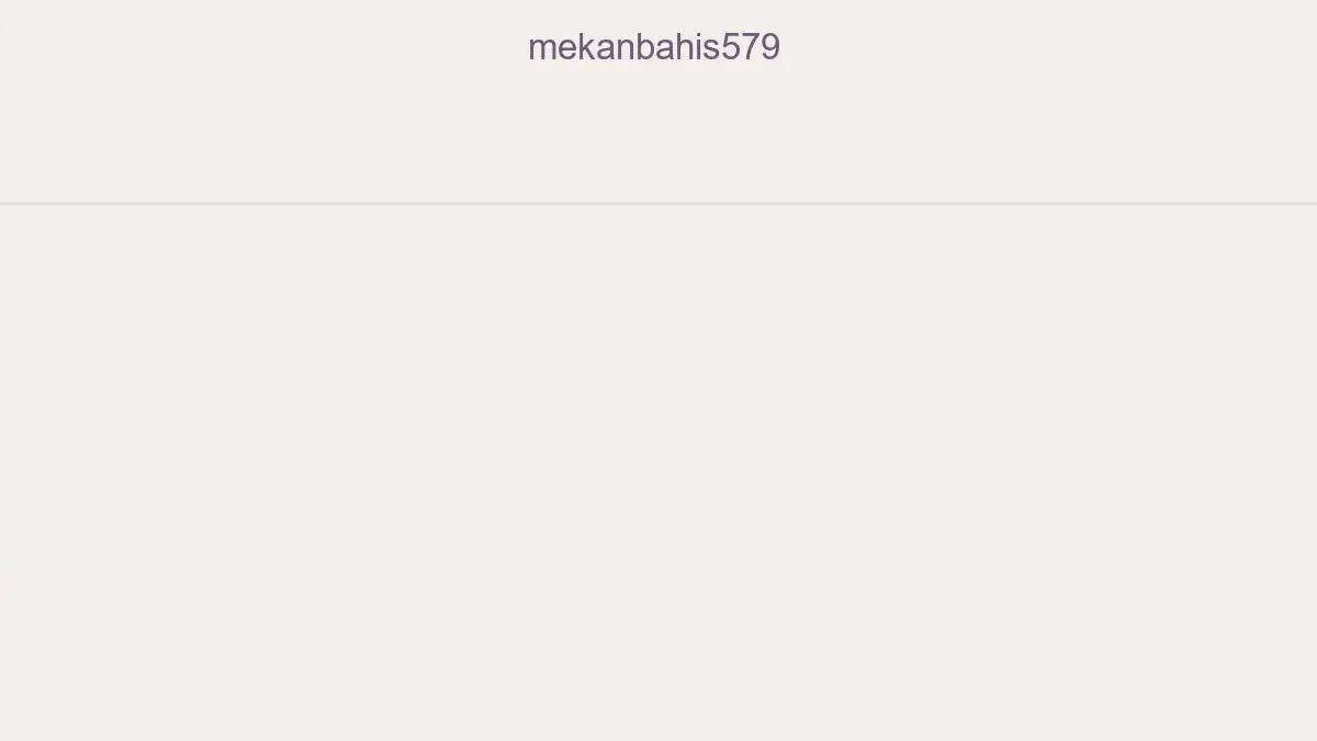 Mekanbahis579