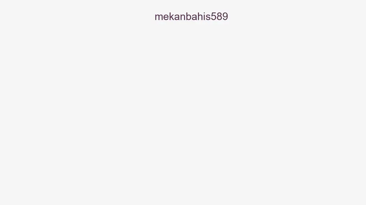 Mekanbahis589