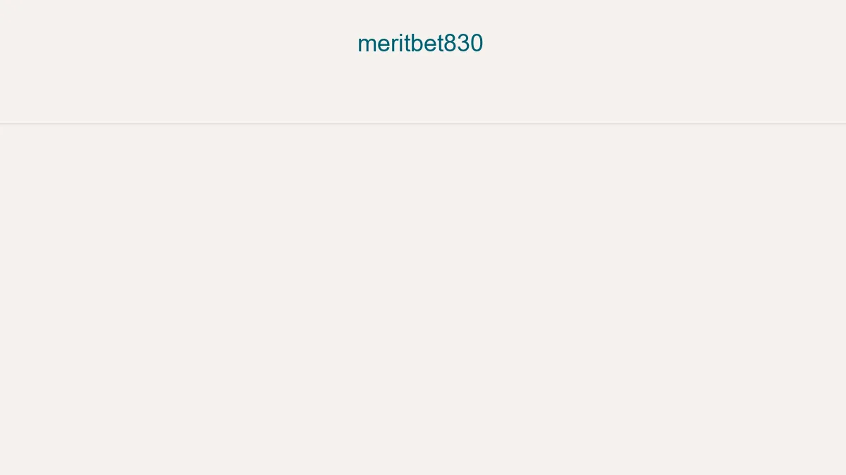 Meritbet830