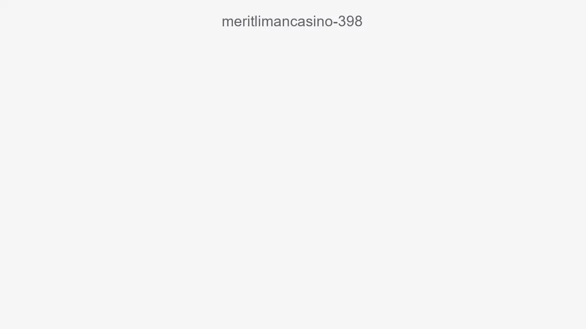 Meritlimancasino 398
