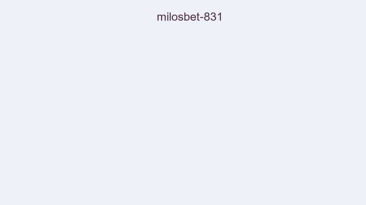Milosbet 831