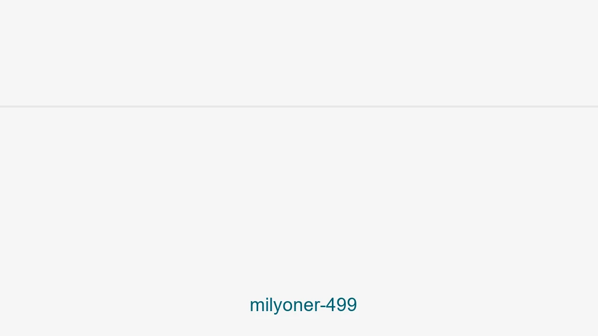 Milyoner 499