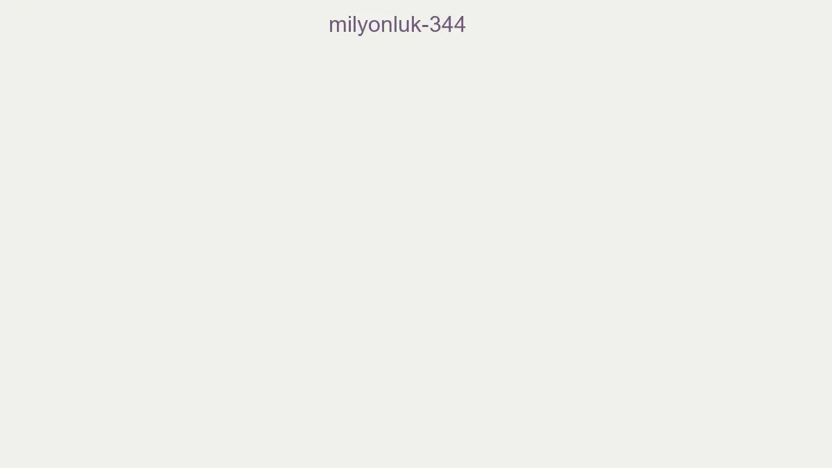 Milyonluk 344
