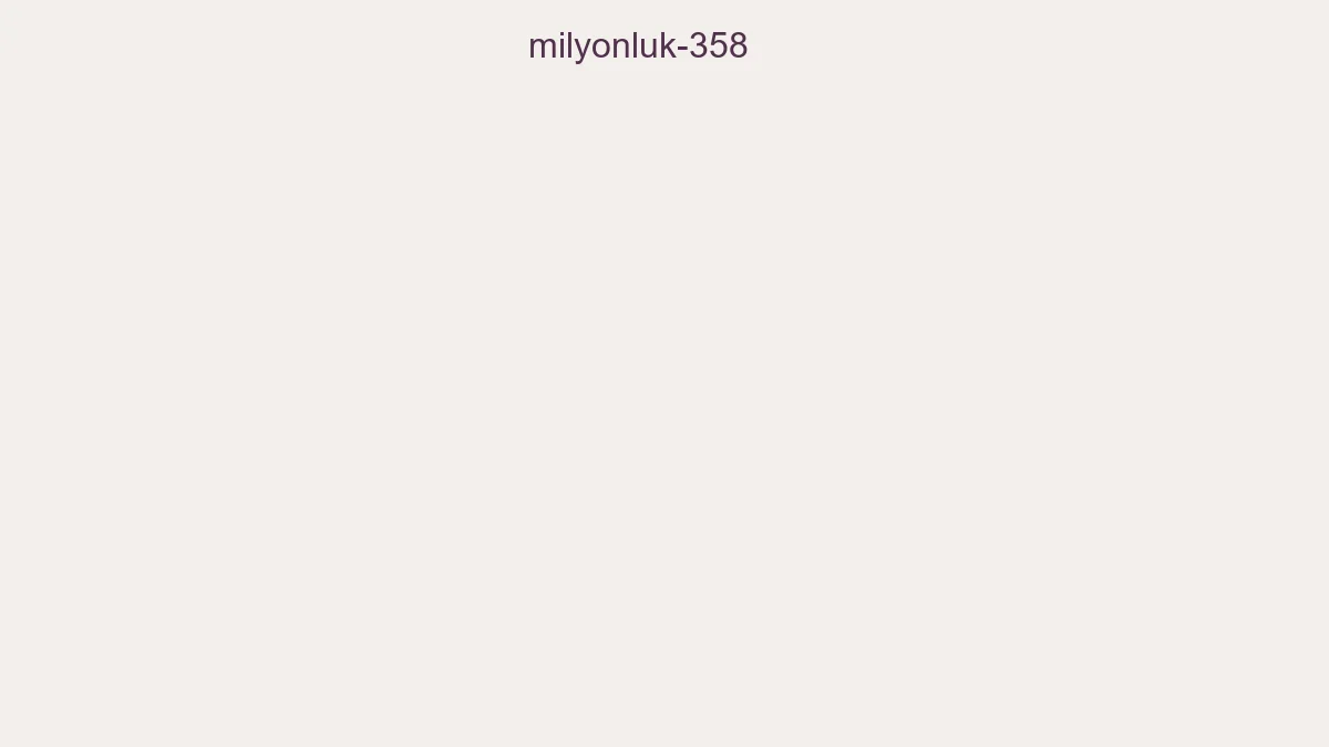 Milyonluk 358