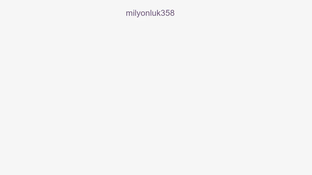 Milyonluk358