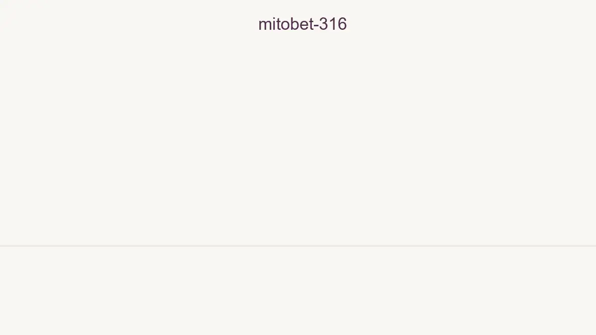 Mitobet 316