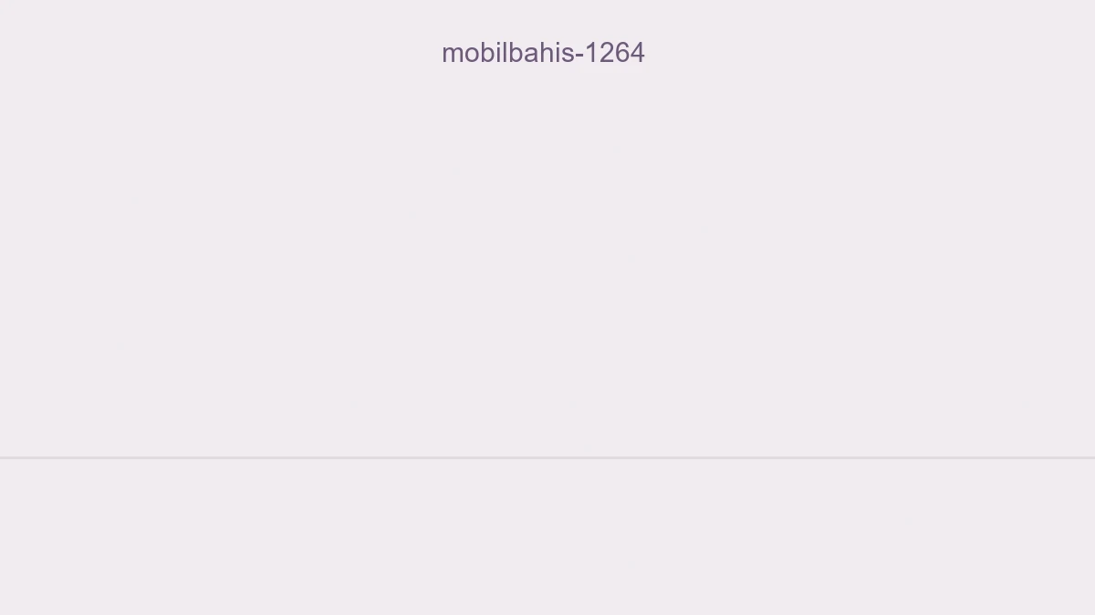Mobilbahis 1264