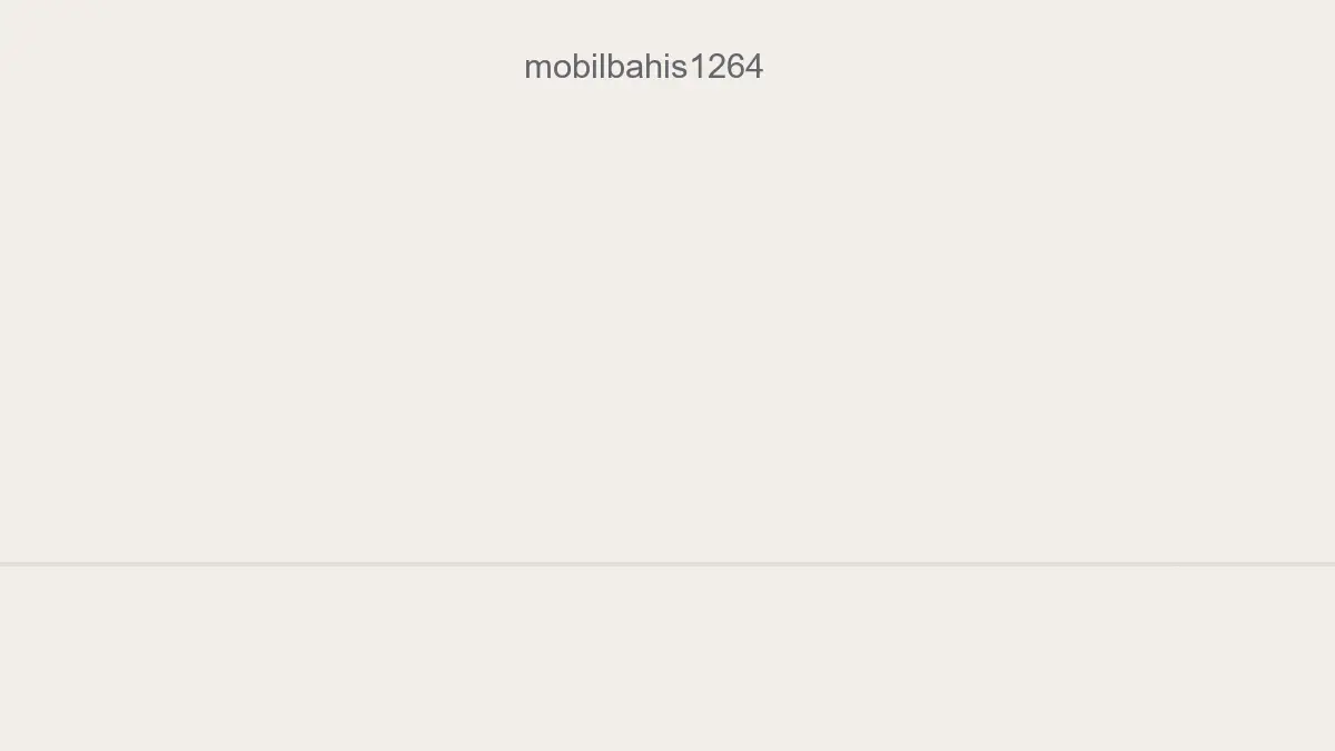 Mobilbahis1264