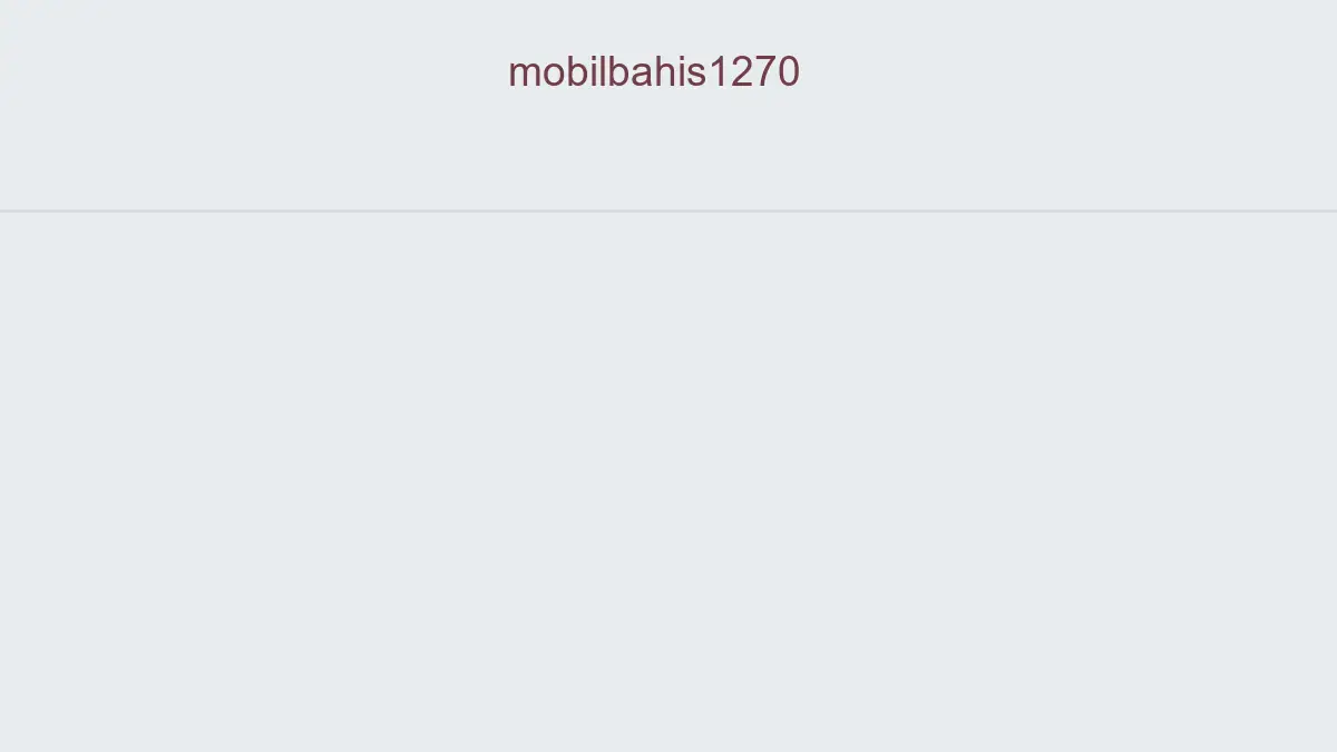 Mobilbahis1270