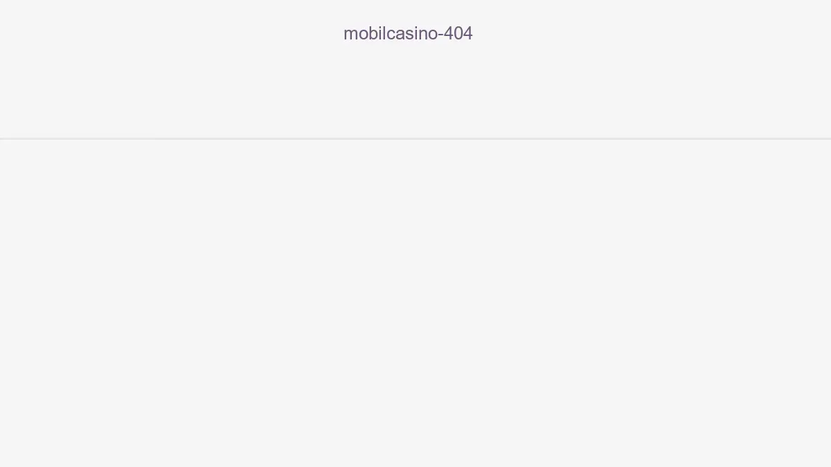 Mobilcasino 404