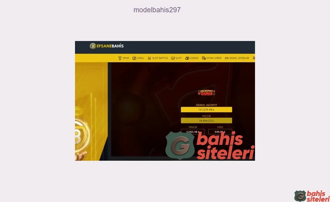 Modelbahis297